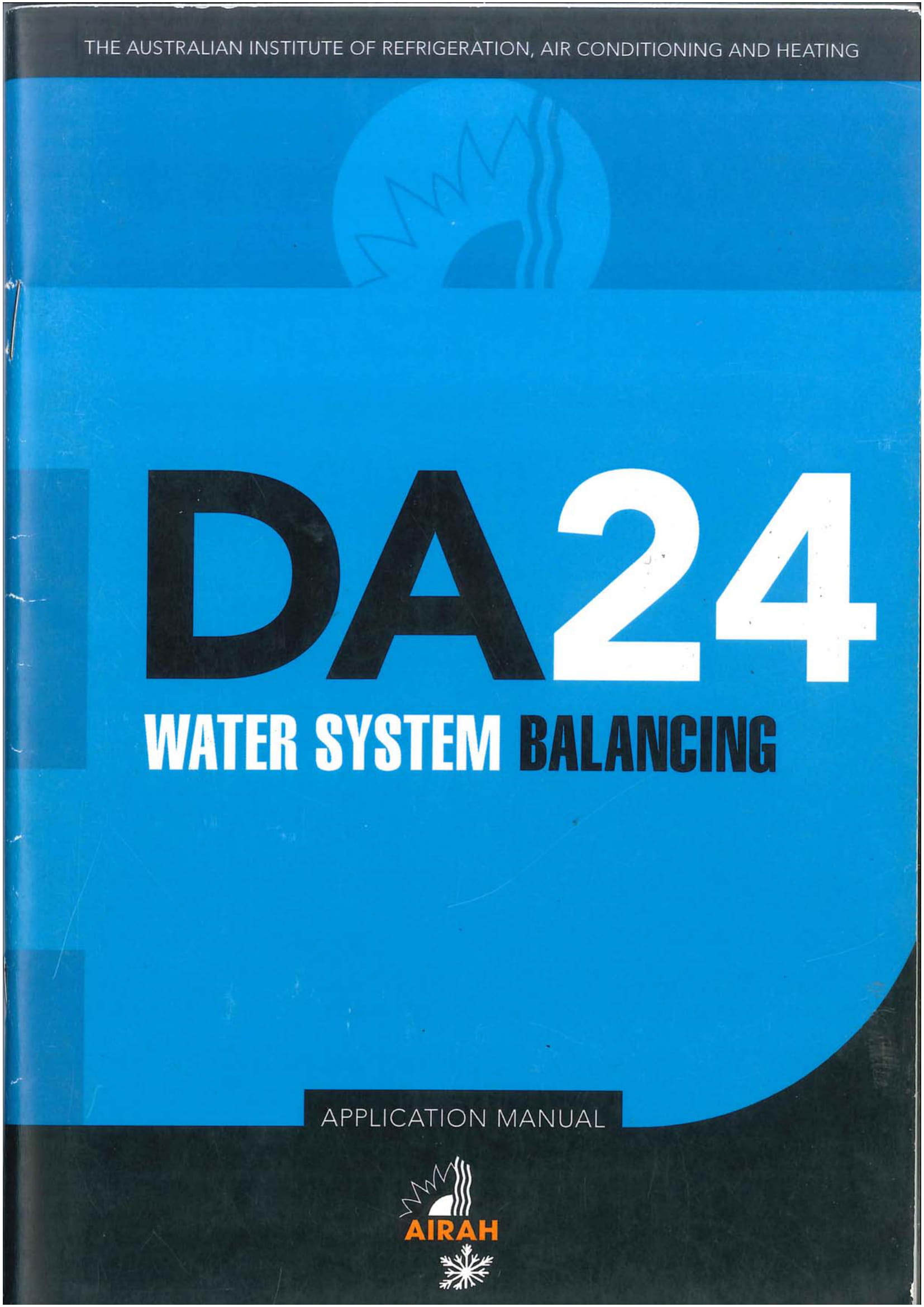 DA24 water system balancing