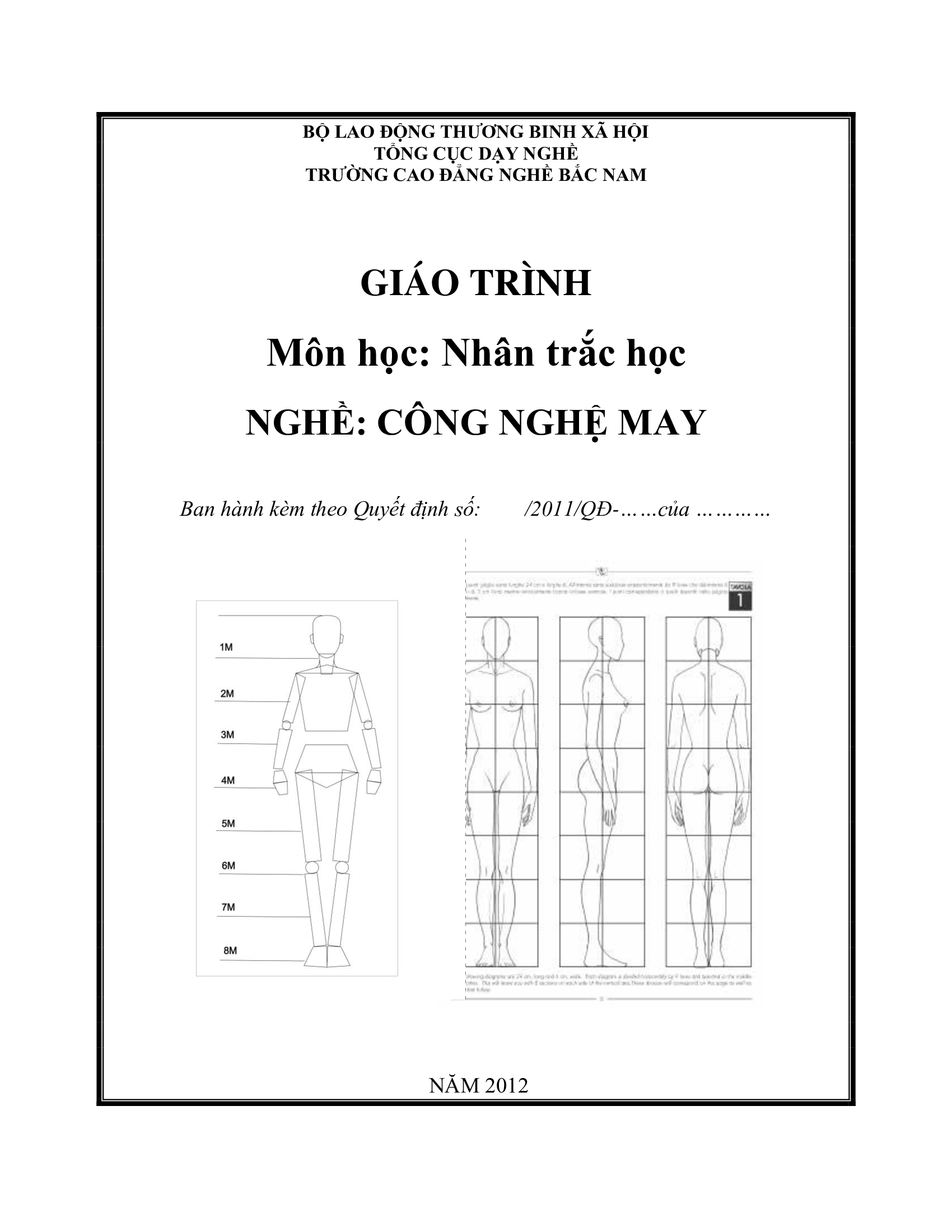 Giáo trình nhân trắc học