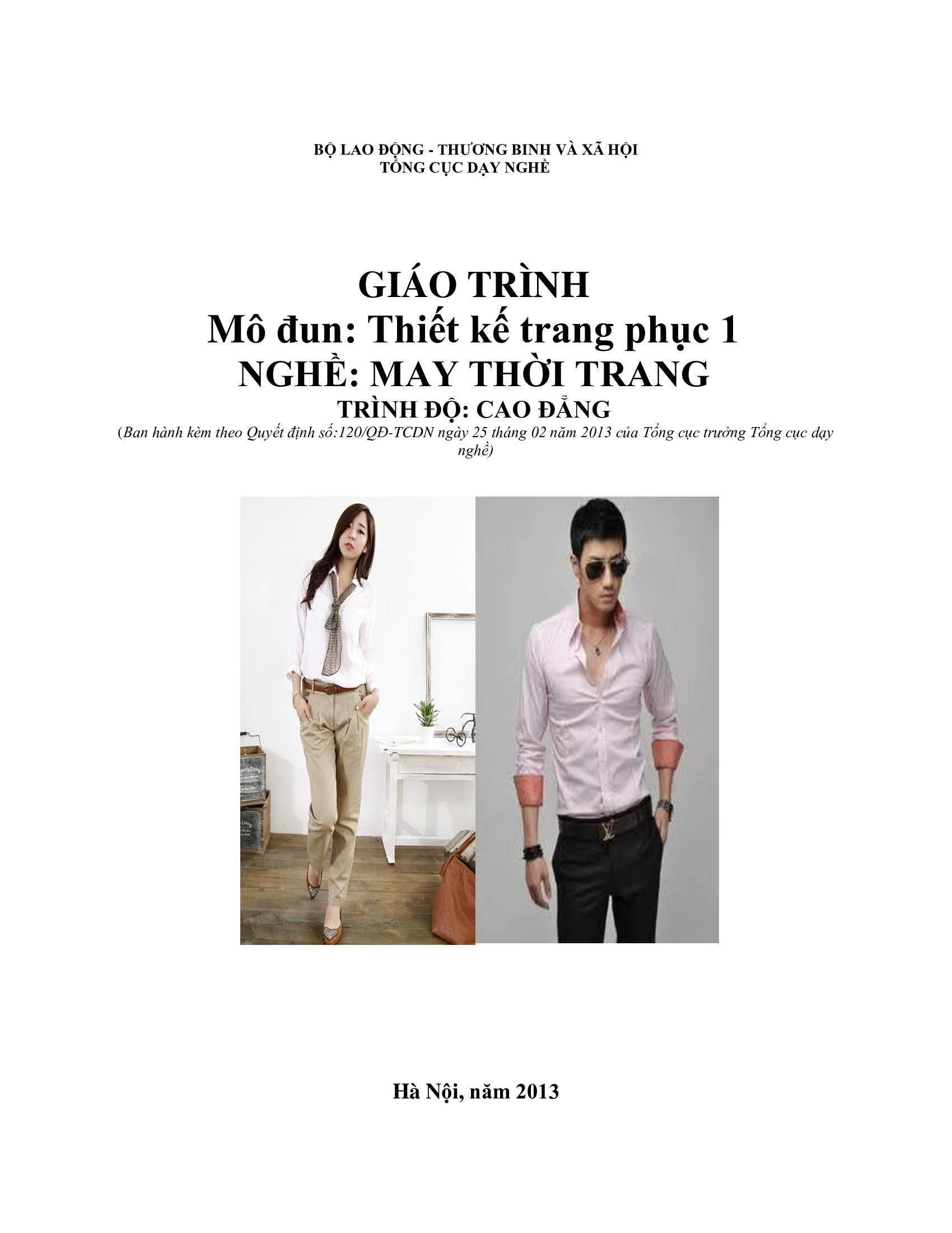 Giáo trình thiết kế trang phục 1