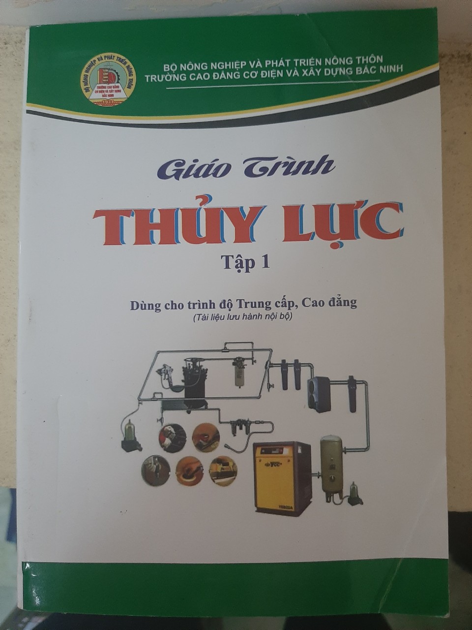 Giáo trình thủy lực. Tập 1
